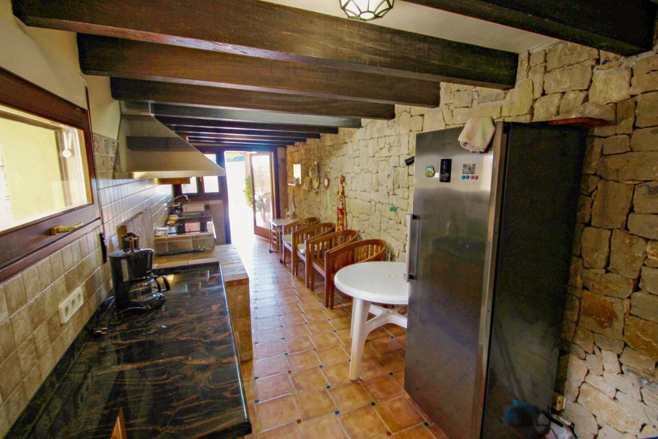 El Portet - Beachfront Holiday Home With Private Pool In Moraira Exterior photo